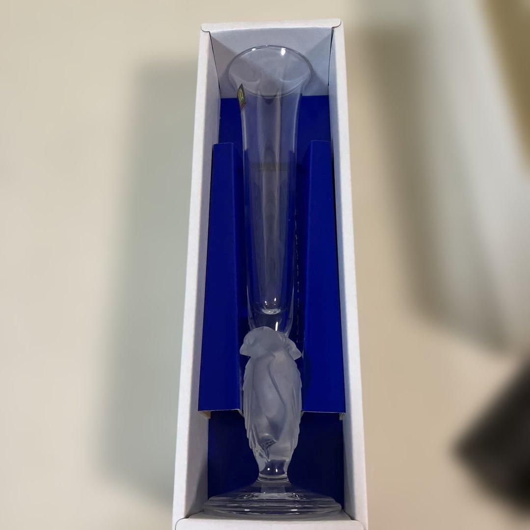 HOYACRYSTAL 透明ガラス 一輪挿し