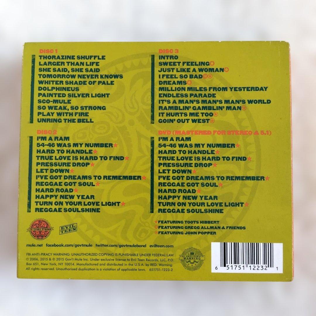 Gov’t MuleDub Side of the MuleCD3枚組DVD1枚