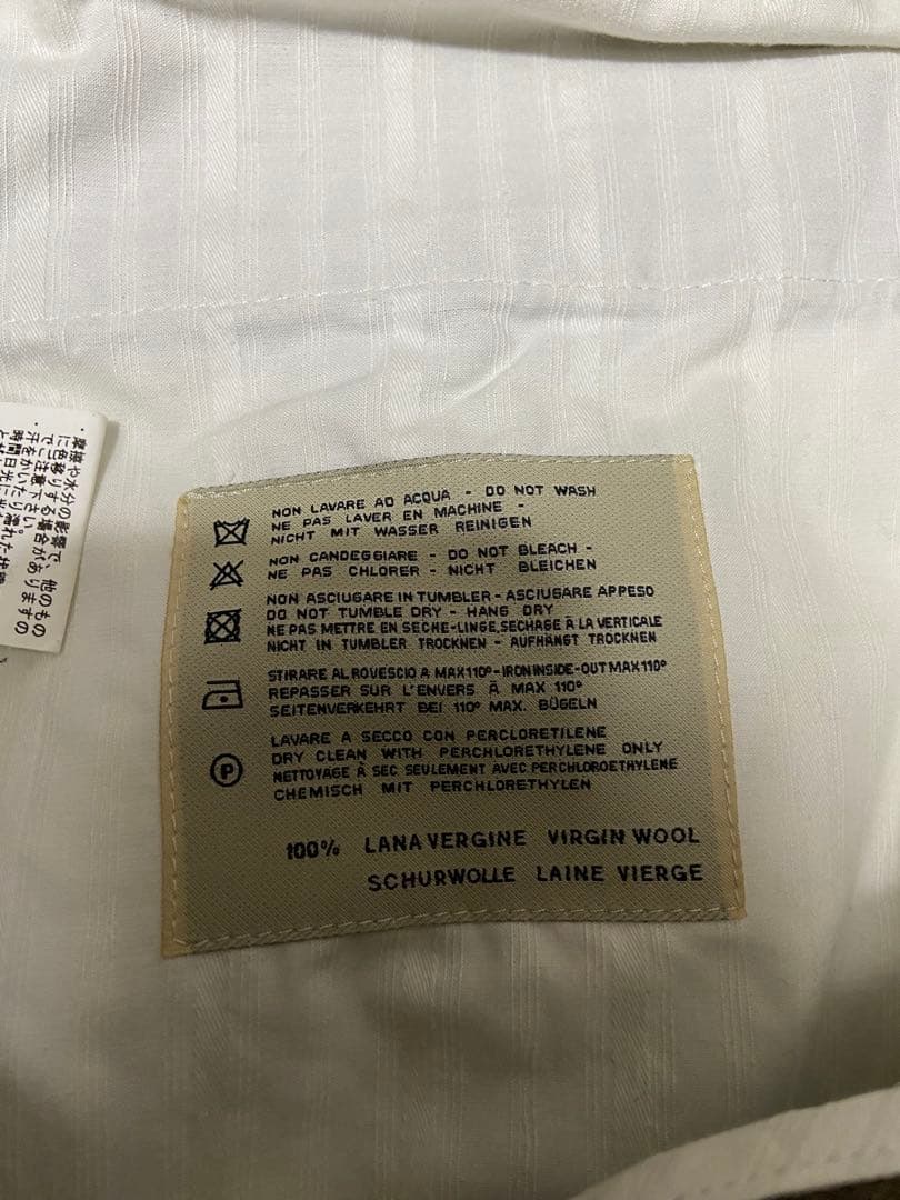 pt01 ピーティーゼロウーノ ツープリーツ ウール スラックス