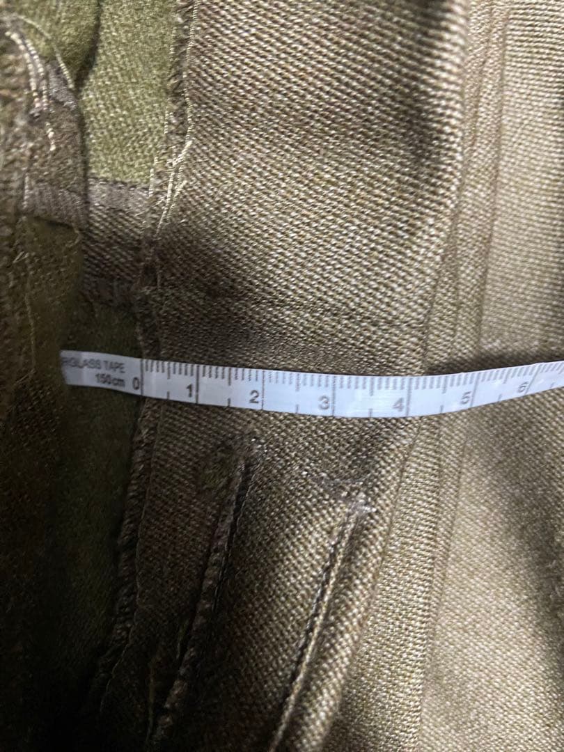 pt01 ピーティーゼロウーノ ツープリーツ ウール スラックス