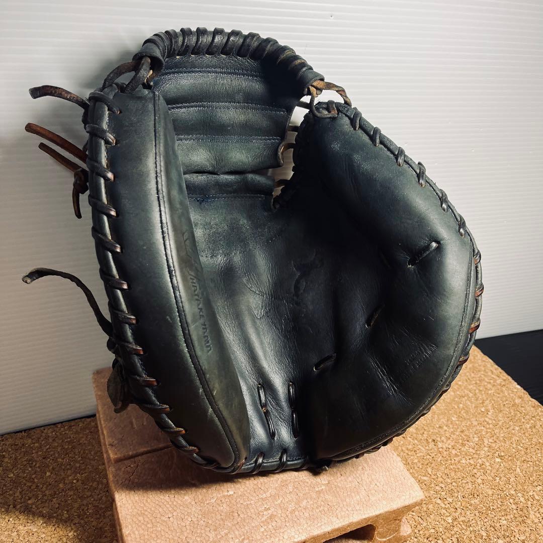 ハタケヤマ硬式捕手ミット／真心ブラック／一般.大人用