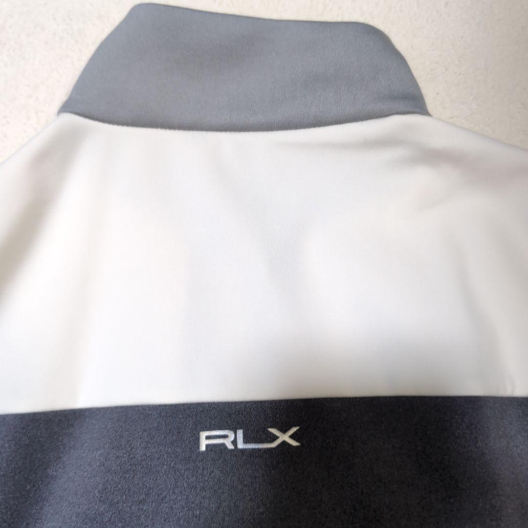 美品 RLX RALPH LAUREN 長袖ハーフジップシャツ 155/80A