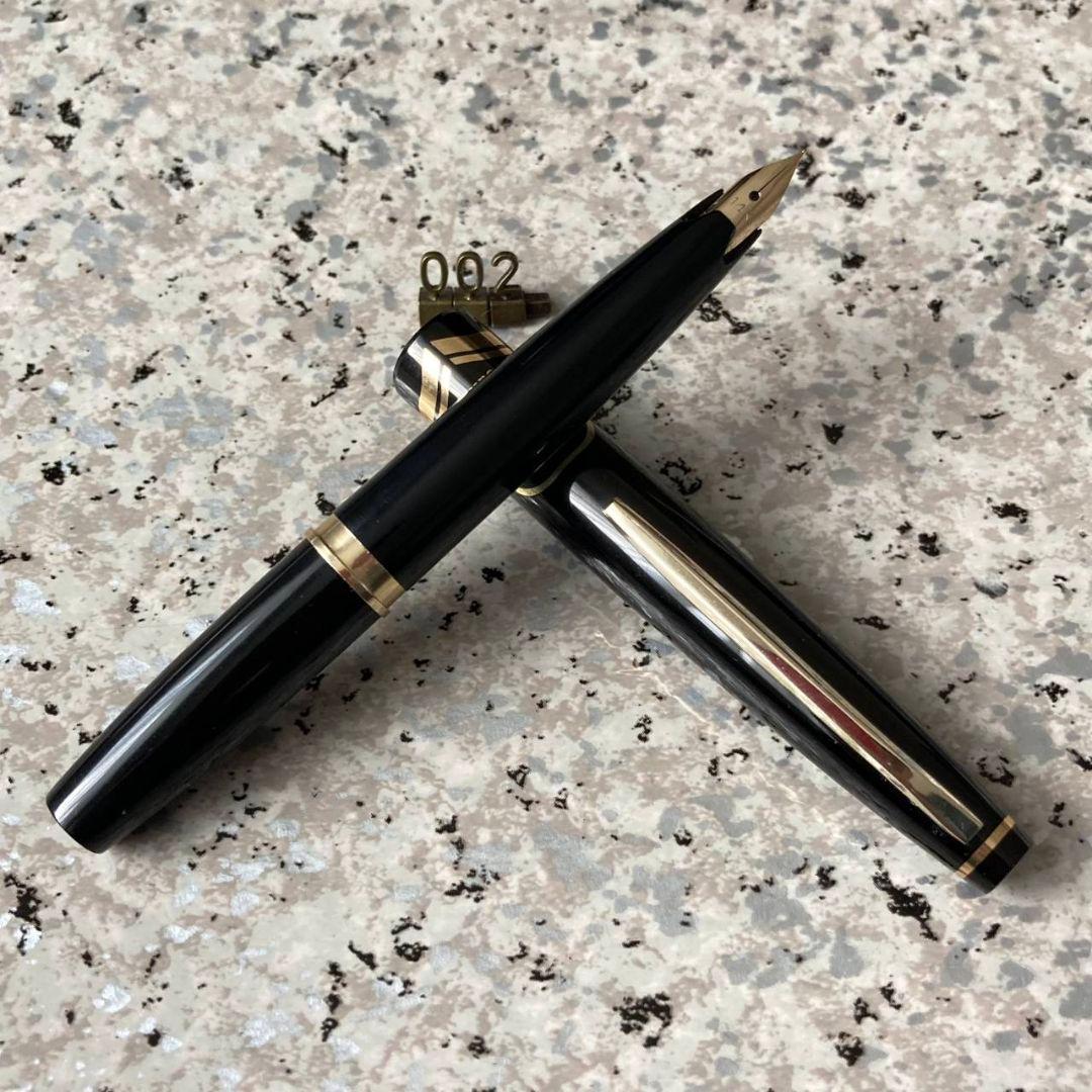 #002 オーバーホール済み 万年筆 SAILOR セーラー ショート 14k