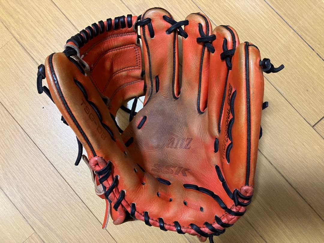 【ビンテージ品】　SSK硬式内野手用グローブ