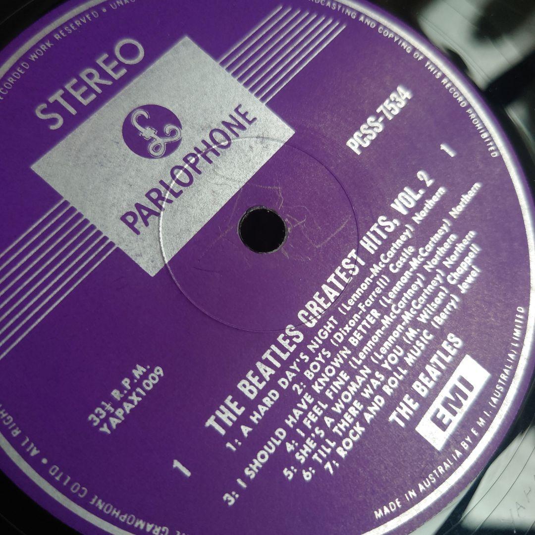 The Beatles' Greatest Hits 10周年記念2枚セット