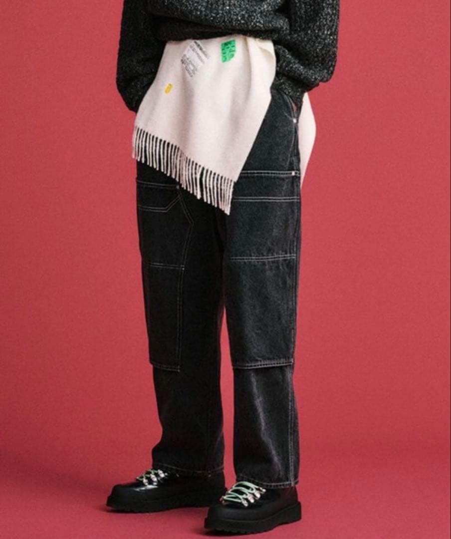 【BAL バル/2024fw】LOOSE FIT DENIM WORK PANT
