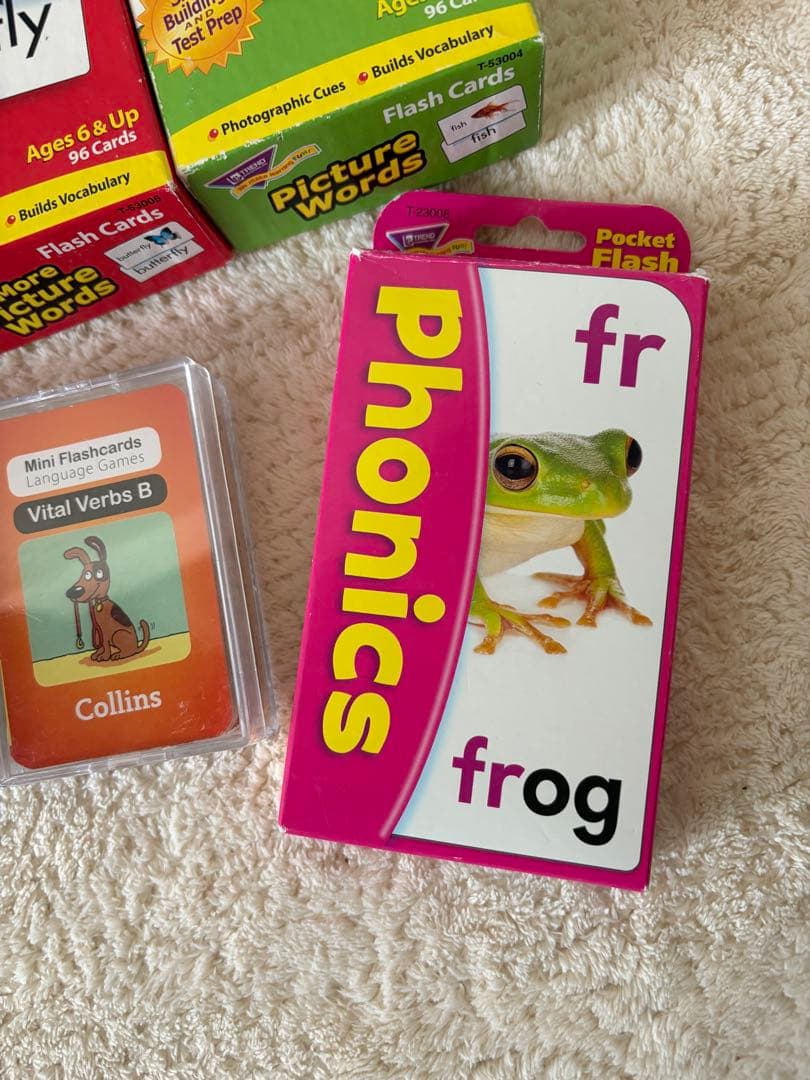 英語フラッシュカードセットセット　英会話子供用