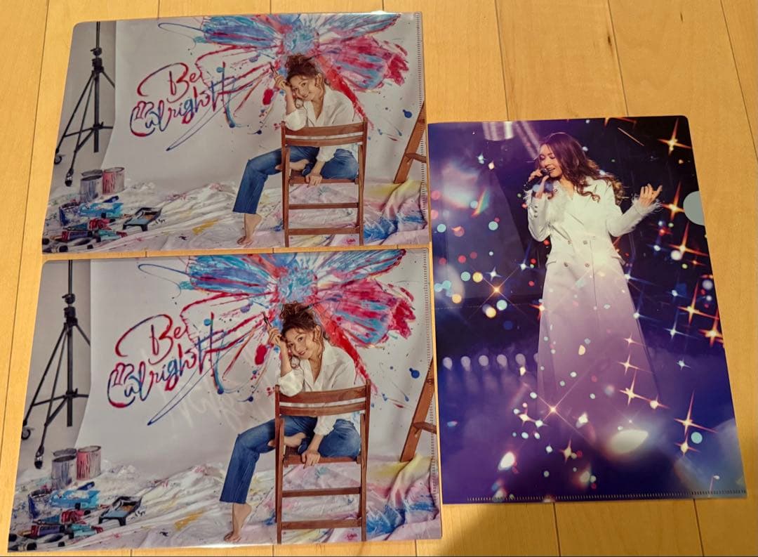 ②倉木麻衣 非売品 レア キーホルダー ブロマイド ステッカー 会報準備号000