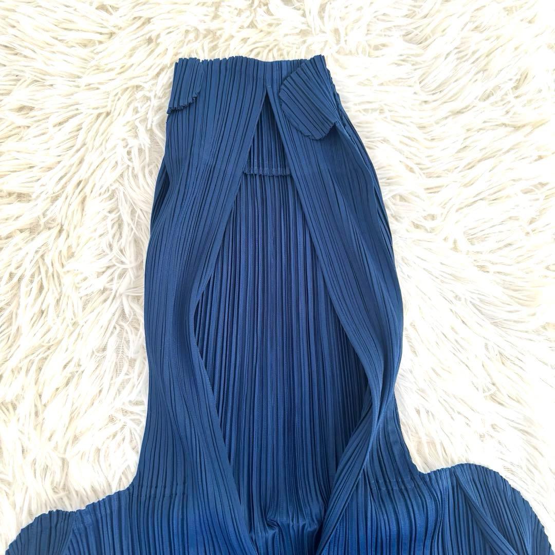 極美品 プリーツプリーズ イッセイミヤケ ジップアップパーカーフーディー長袖