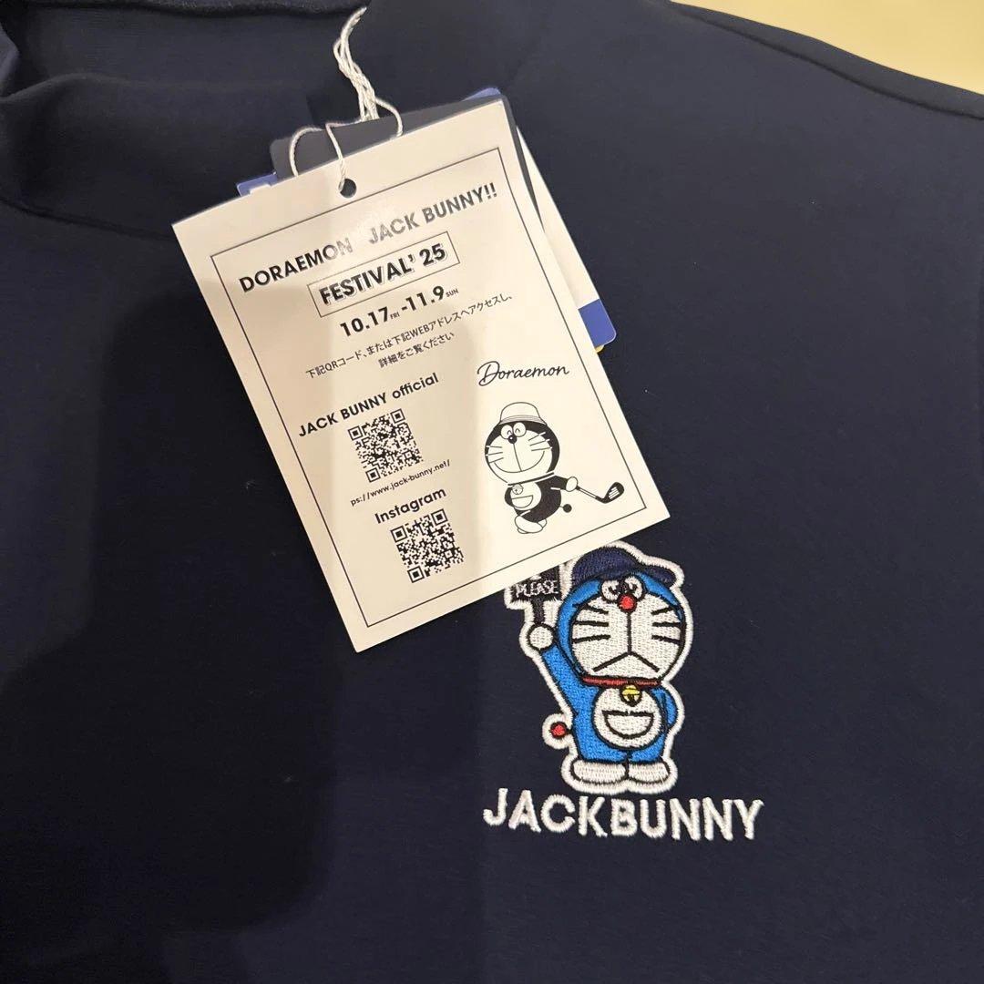 ジャックバニー　ドラえもん　長袖　シャツ　2 ネイビー　タグ付き新品