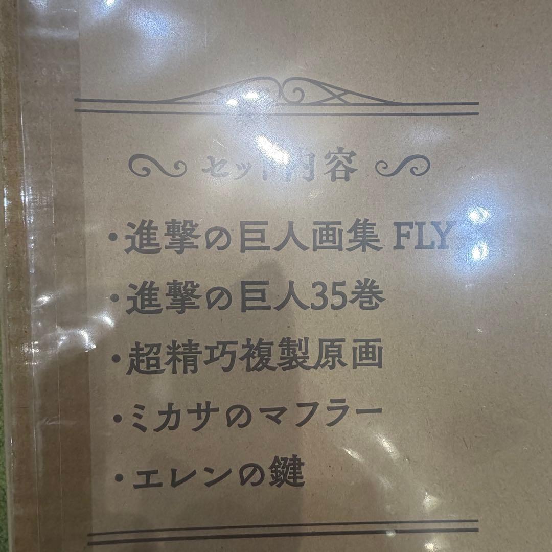 未開封 進撃の巨人 画集 FLY 特典完備