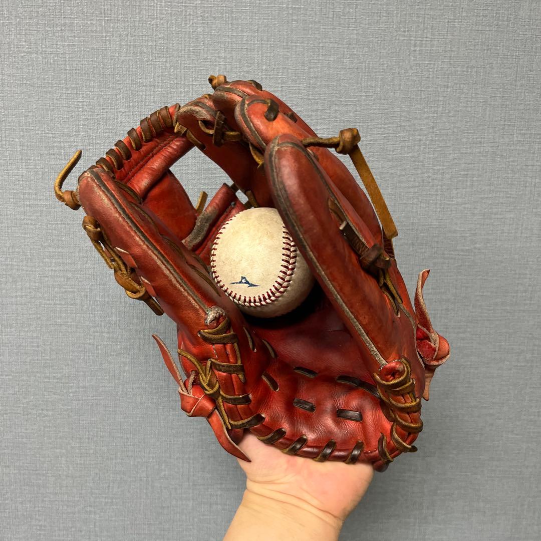 1281 ミズノ グローバルエリート 型良 即戦力 硬式 内野手用グローブ