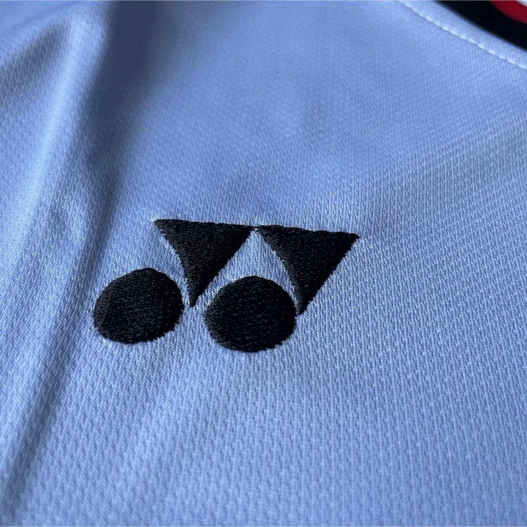 ラスト1点　ヨネックスバドミントン日本代表モデルゲームシャツ新品XLライトブルー