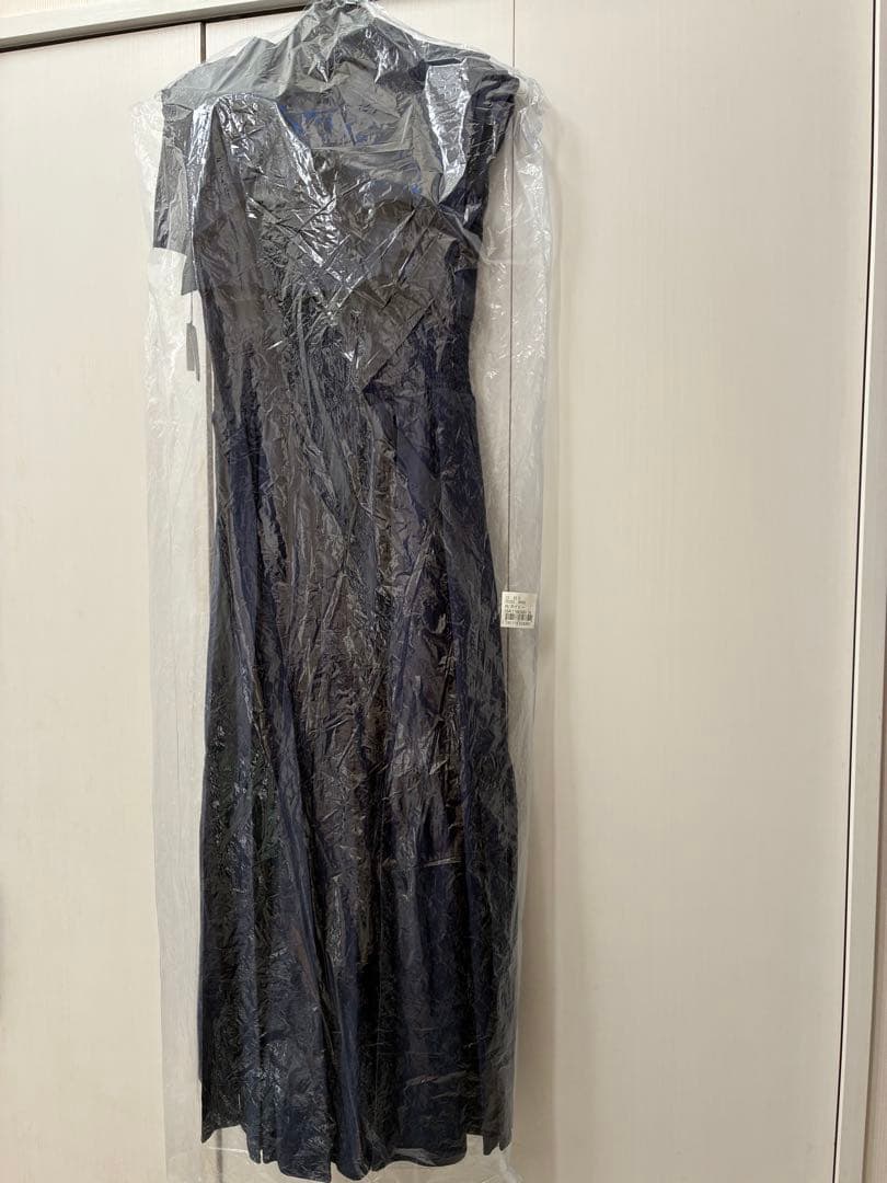 Fennel ノースリーブワンピース ネイビー フリル付き 新品未使用