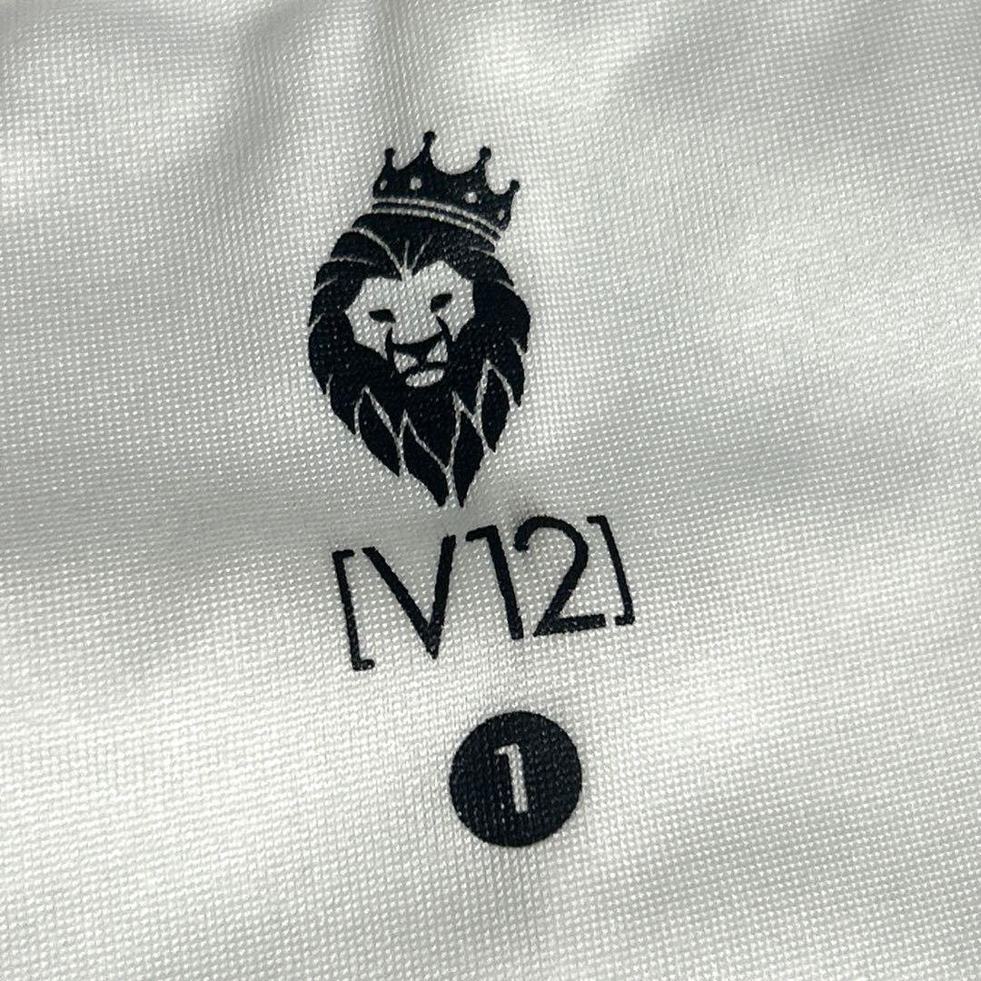 ヴィトゥエルヴ　V12 プリーツ 切替スカート　ゴルフスカート　白　M