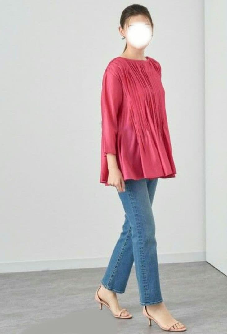 ANAYI✨️シアーオーガンジーマチフレア ブラウス