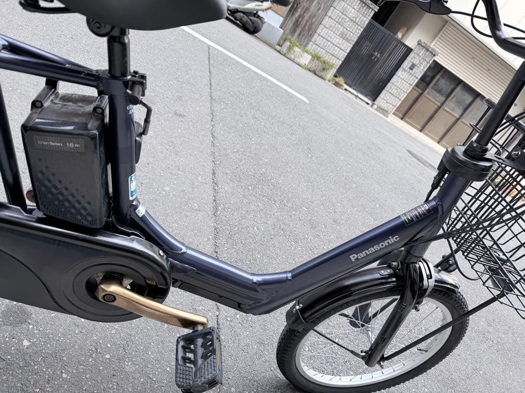 子供乗せ　パナソニック 電動アシスト自転車 チャイルドシート付き