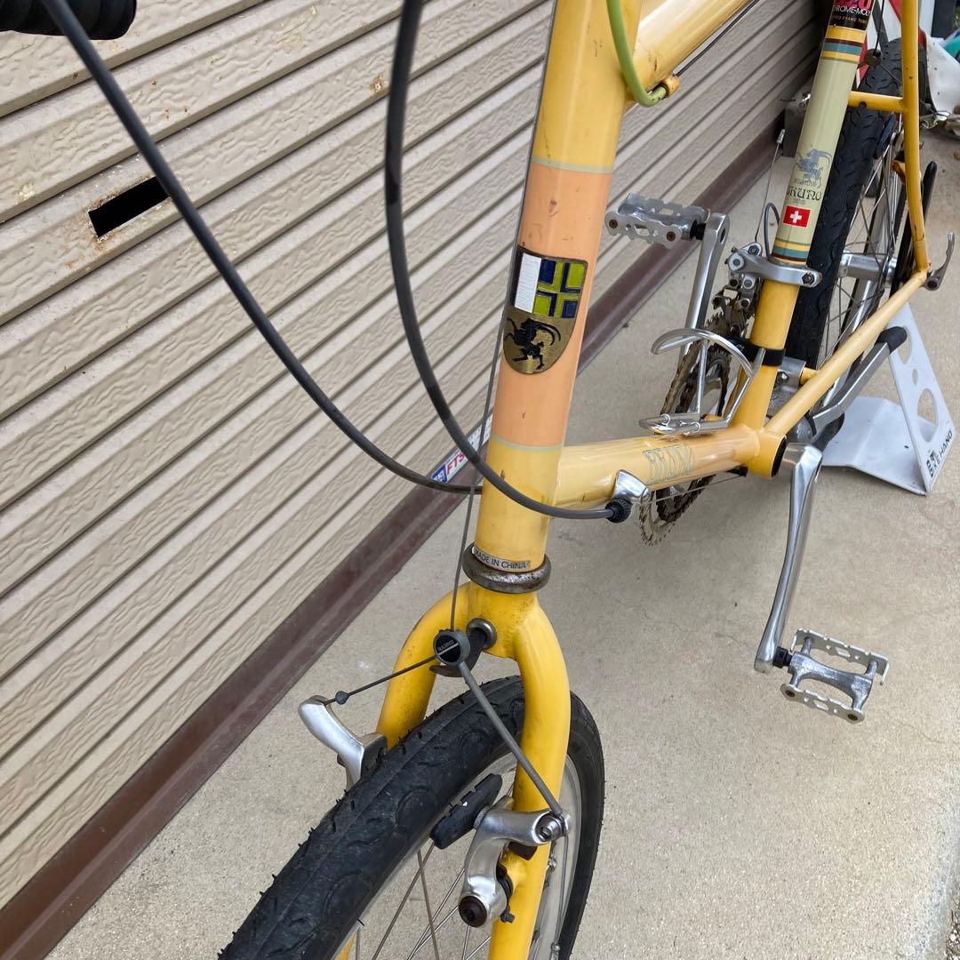 パリパリ　BRUNO　レイノルズクロモリ　20インチ　ミニベロロード