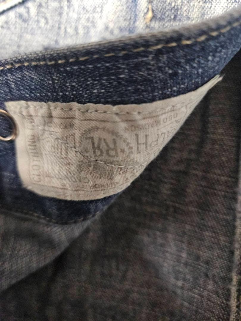 胸肉【新品未】DOUBLE RLウォシャブルGジャン（メキシコ産）（ＸL）