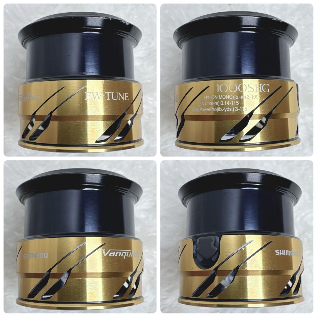 廃盤希少 ゴリ感無し シマノ 17ヴァンキッシュ FW-TUNE 1000SHG