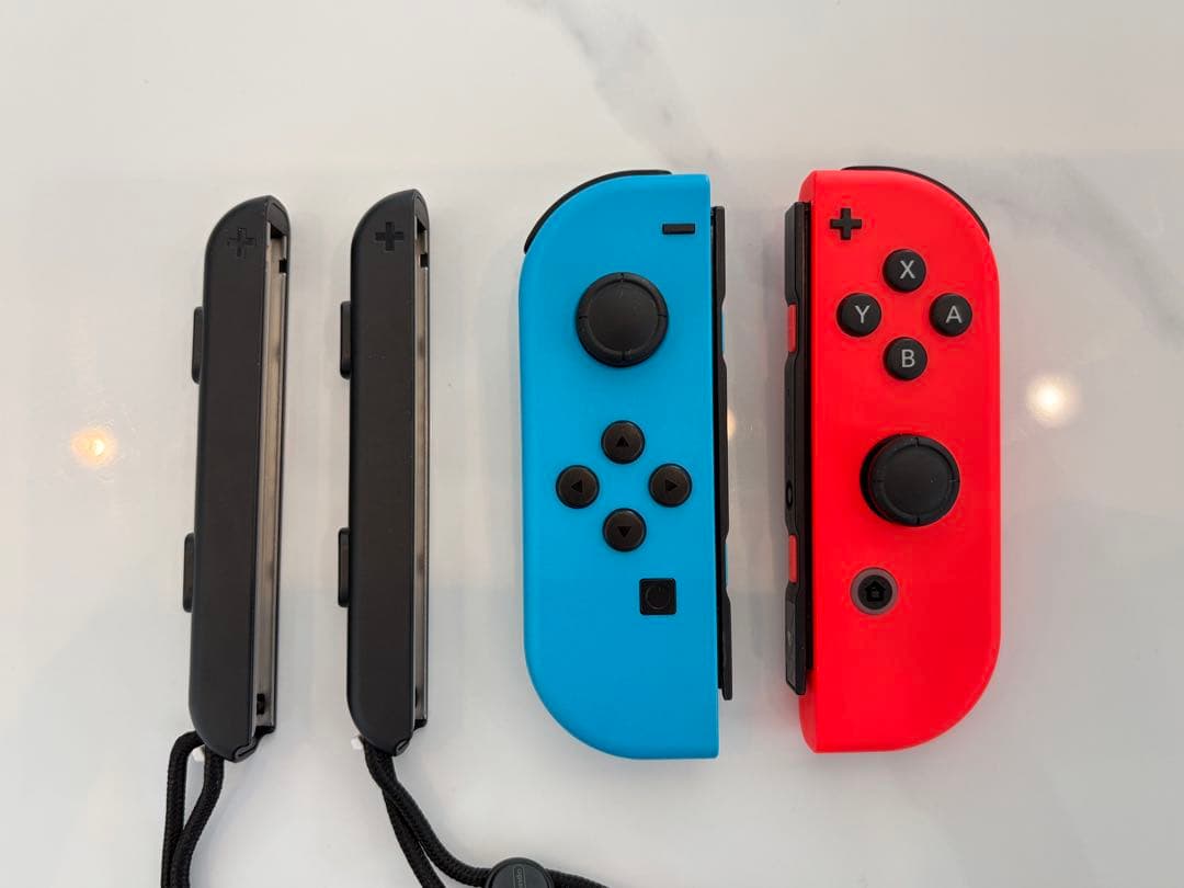 【新型箱付き】ニンテンドースイッチ　本体　付属品完備　ネオンカラー　付属品完備