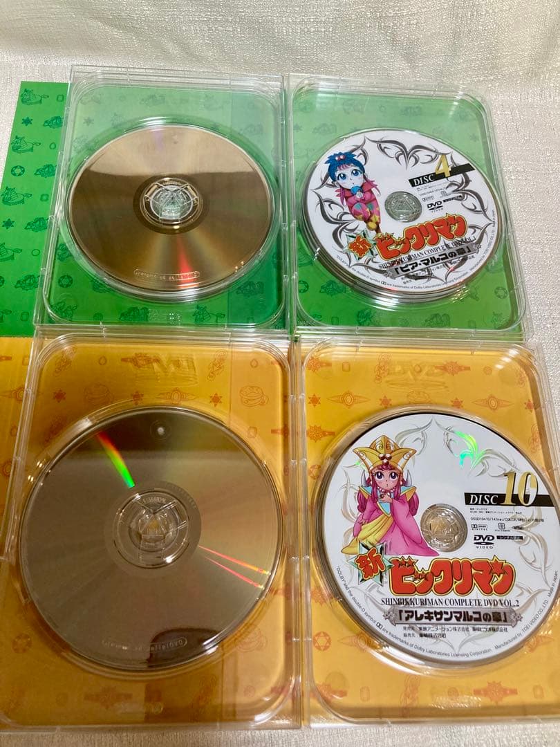 新ビックリマン コンプリートDVD BOX VOL.1 、2 ビックリマン　全巻