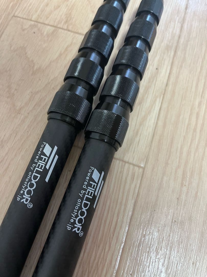 ①②FIELDOOR テントポール 軽量 カーボン製テントポール 4本セット