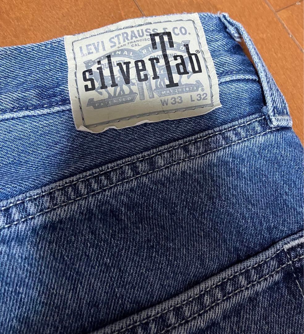 シルバータブ　ルーズフィット　2点セット　W33 L32