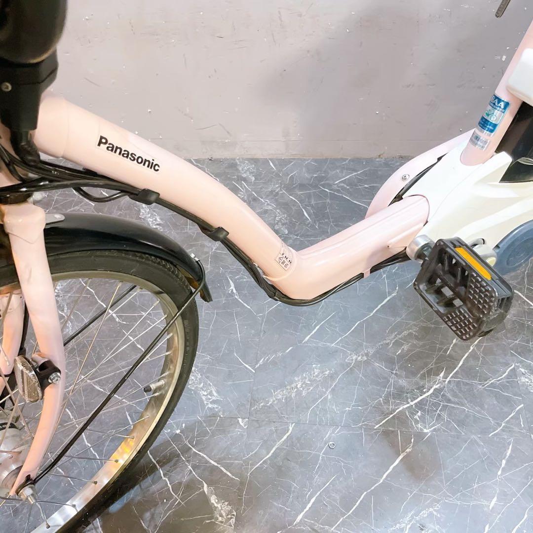 【305】電動自転車 Panasonic GYUTTO ピンク