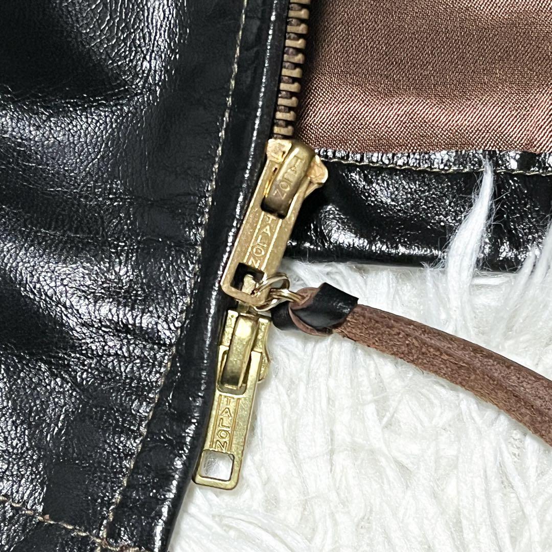 極美品 トイズマッコイ レザージャケット ホースハイド 馬革 シングルライダース