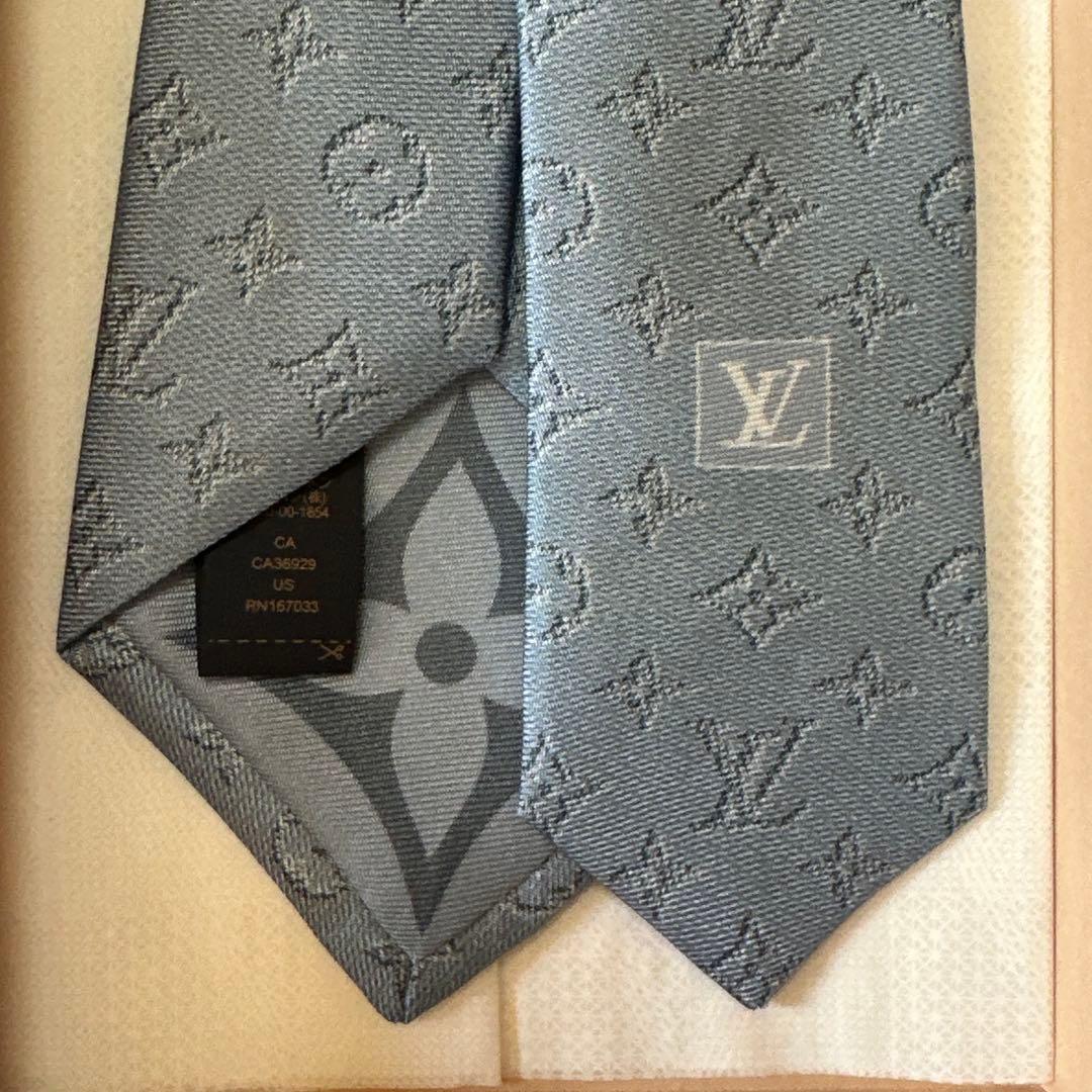 ルイ ヴィトン ネクタイ・モノグラム ヘリテージ 新品 未使用