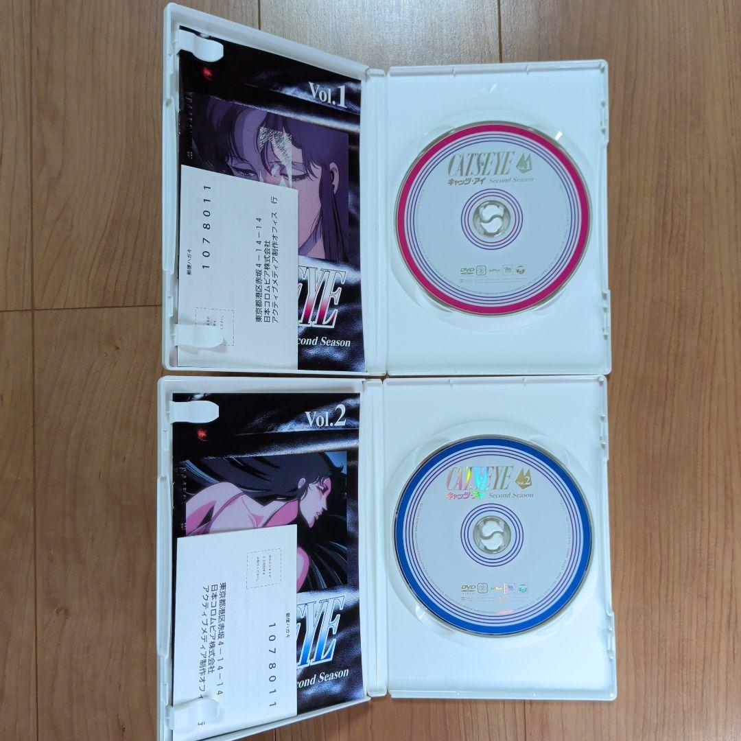 CAT'S EYE　2BOX ・ 2シーズン 2BOX　DVDBOXコンプ