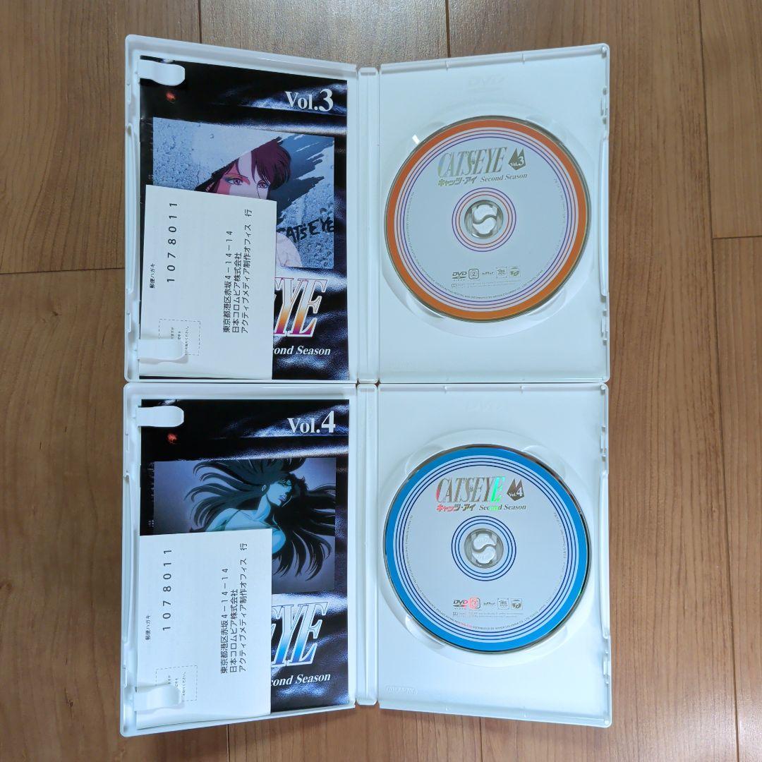 CAT'S EYE　2BOX ・ 2シーズン 2BOX　DVDBOXコンプ