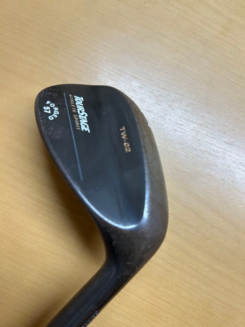 TOURSTAGE TW-02 52°57° 2本セット 黒染め 伊澤利光モデル