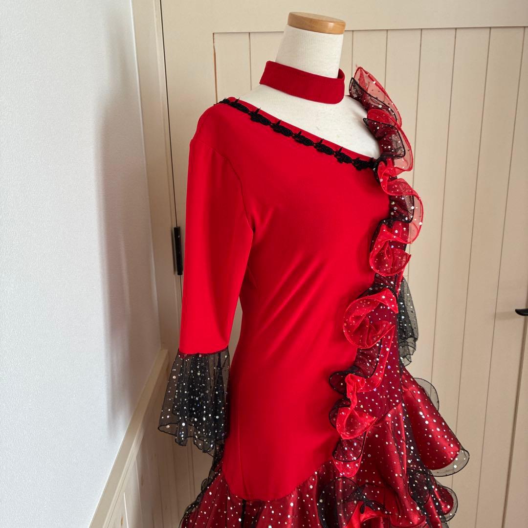 社交ダンスドレス　ラテン用