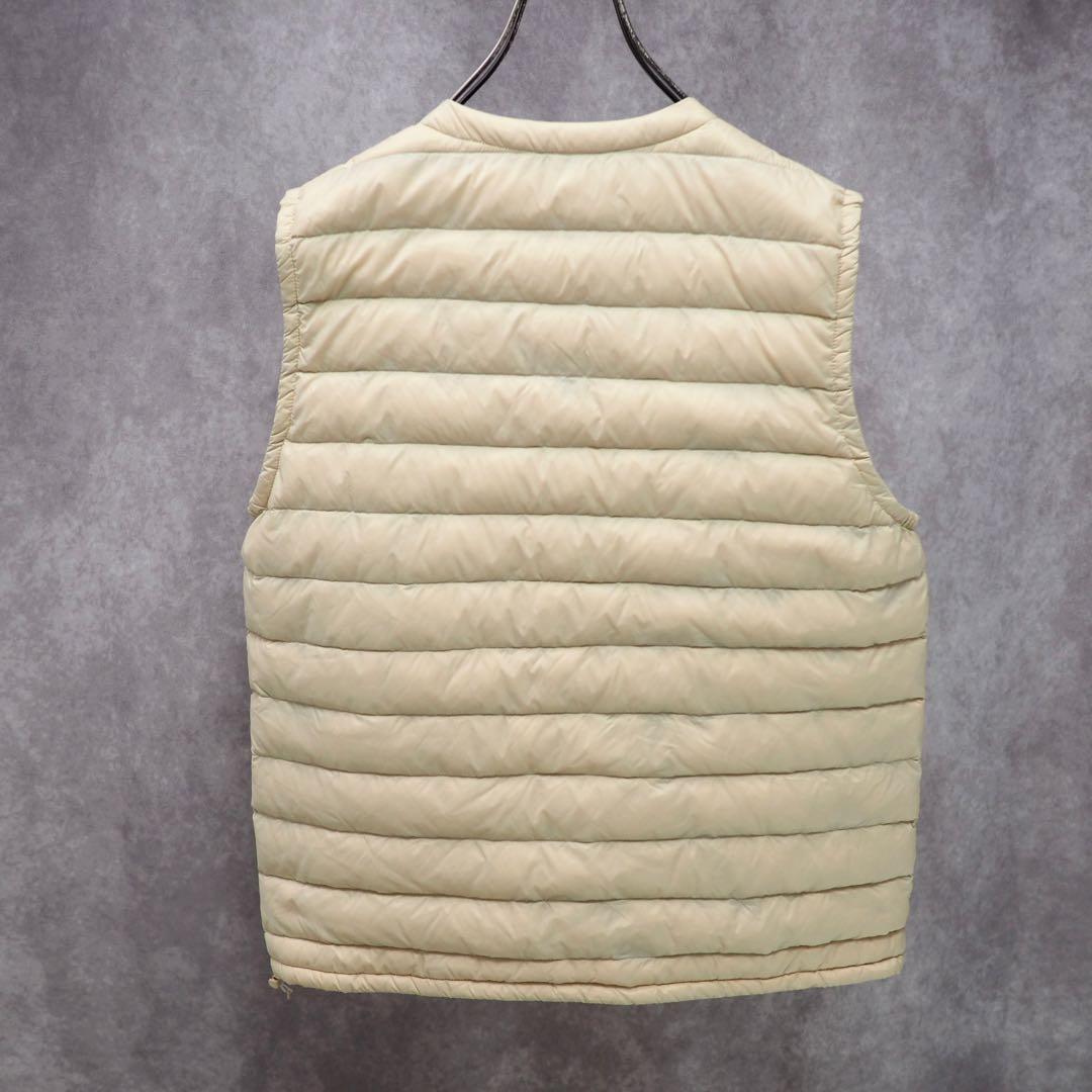 DANTON｜17AW インナーダウンベスト（40・アイボリー)