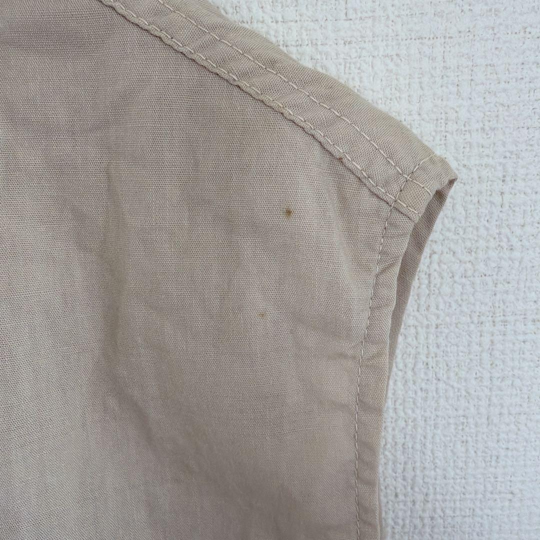 WORLD FAMOUS Fishing Vest 【XL】ベージュ　ベスト