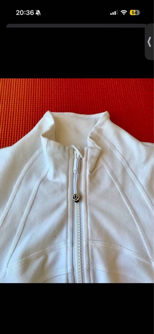 lululemon DefineジャケットM白Nuluホワイトピラティスヨガ