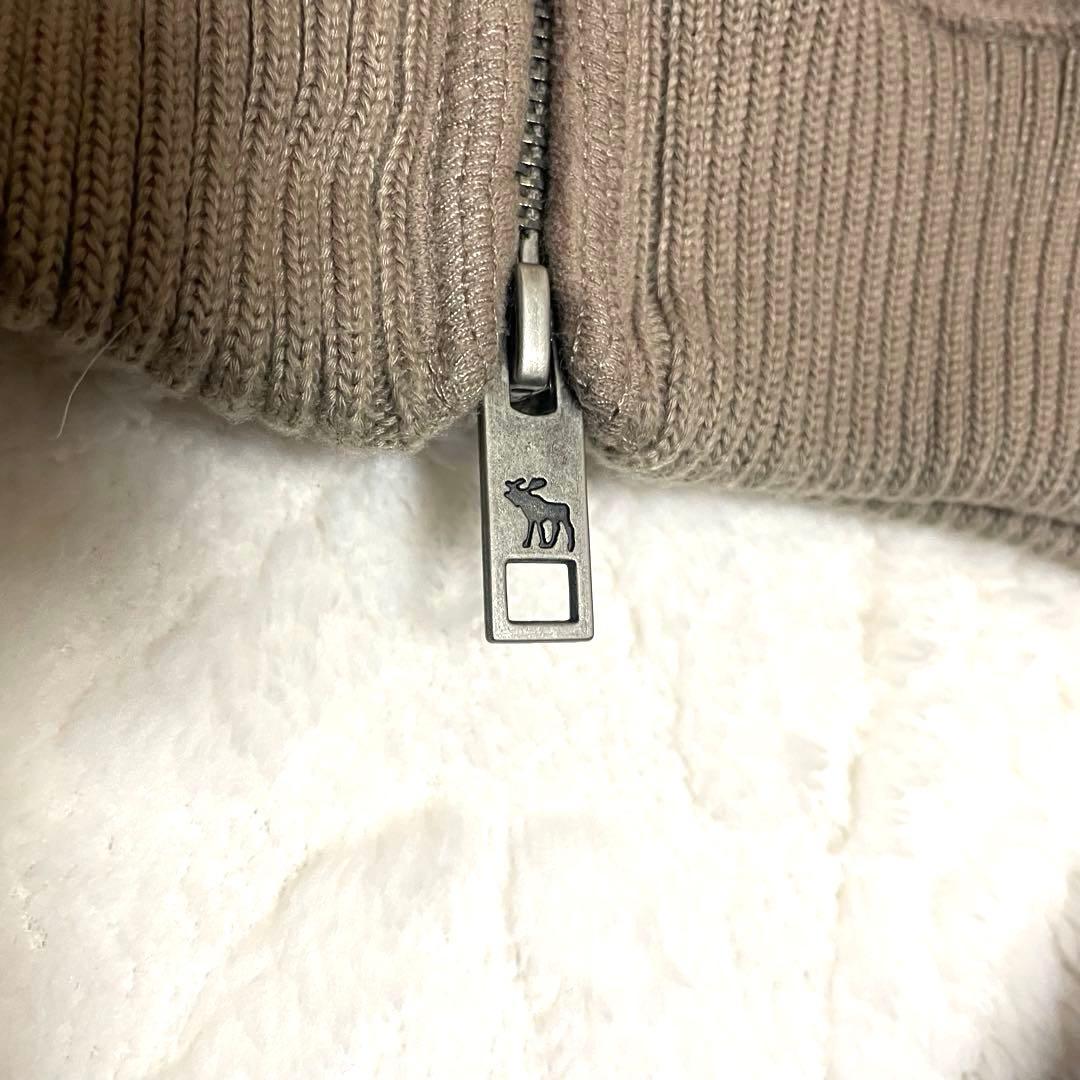 アバクロ　パーカー　極暖 S ブラウン　Abercrombie & Fitch