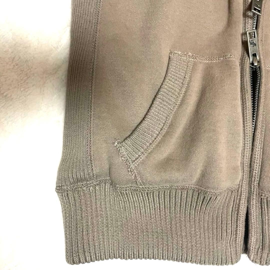 アバクロ　パーカー　極暖 S ブラウン　Abercrombie & Fitch