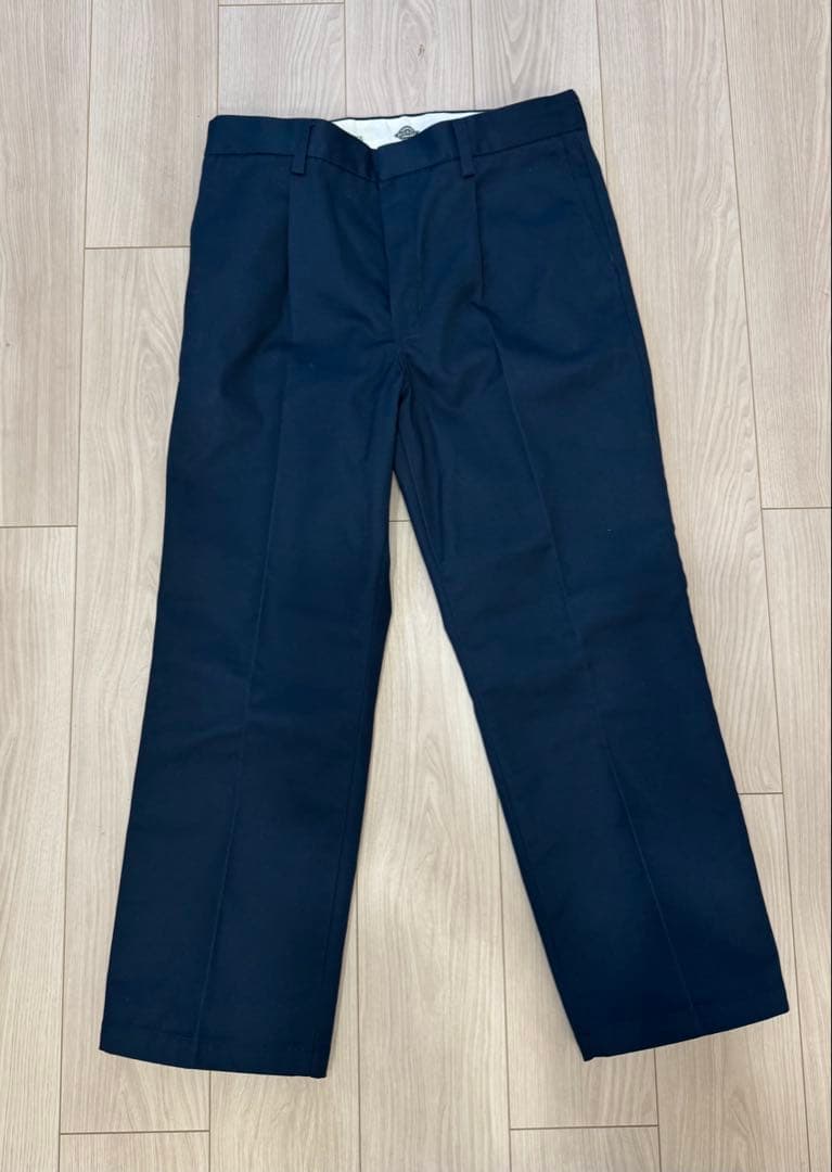 ワコマリア ディッキーズ M 24SS ネイビー PLEATED TROUSER