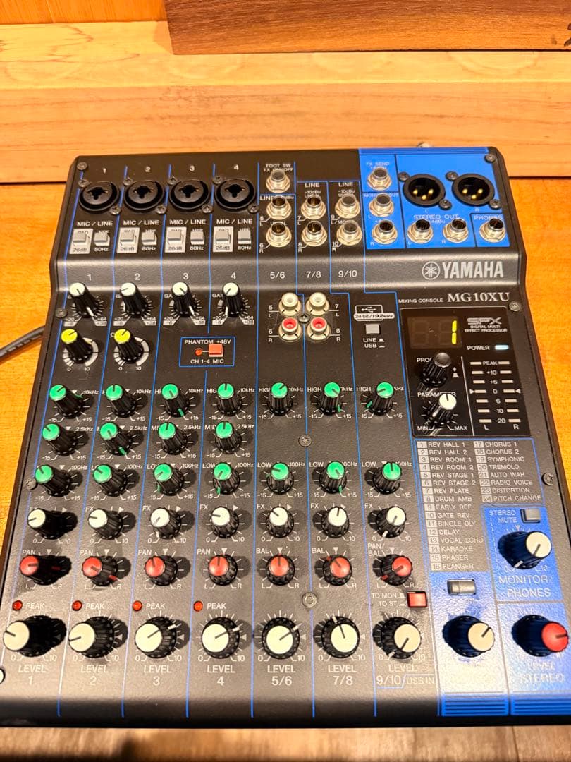 YAMAHA MG10XU アナログミキサー USB オーディオIF 元箱あり