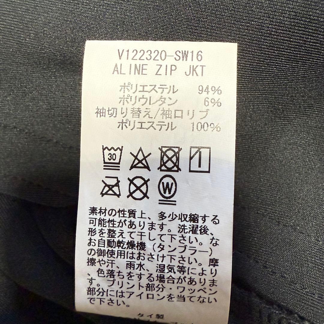 【V12】極美品 ジップジャケット ブラック Mサイズ メンズ ビックロゴ