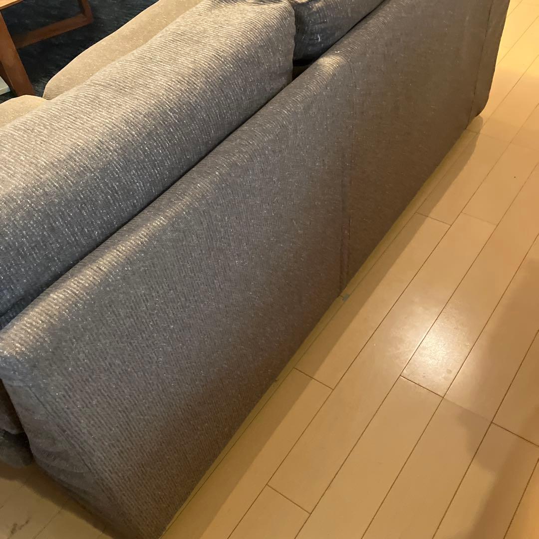 アクタス　ブラウン 2人掛けソファ