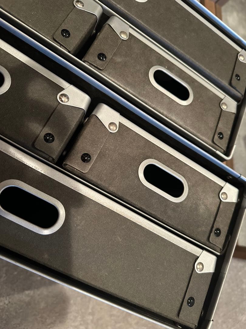 【廃盤品】無印良品 硬質パルプボックス　引き出しタイプ 2セット