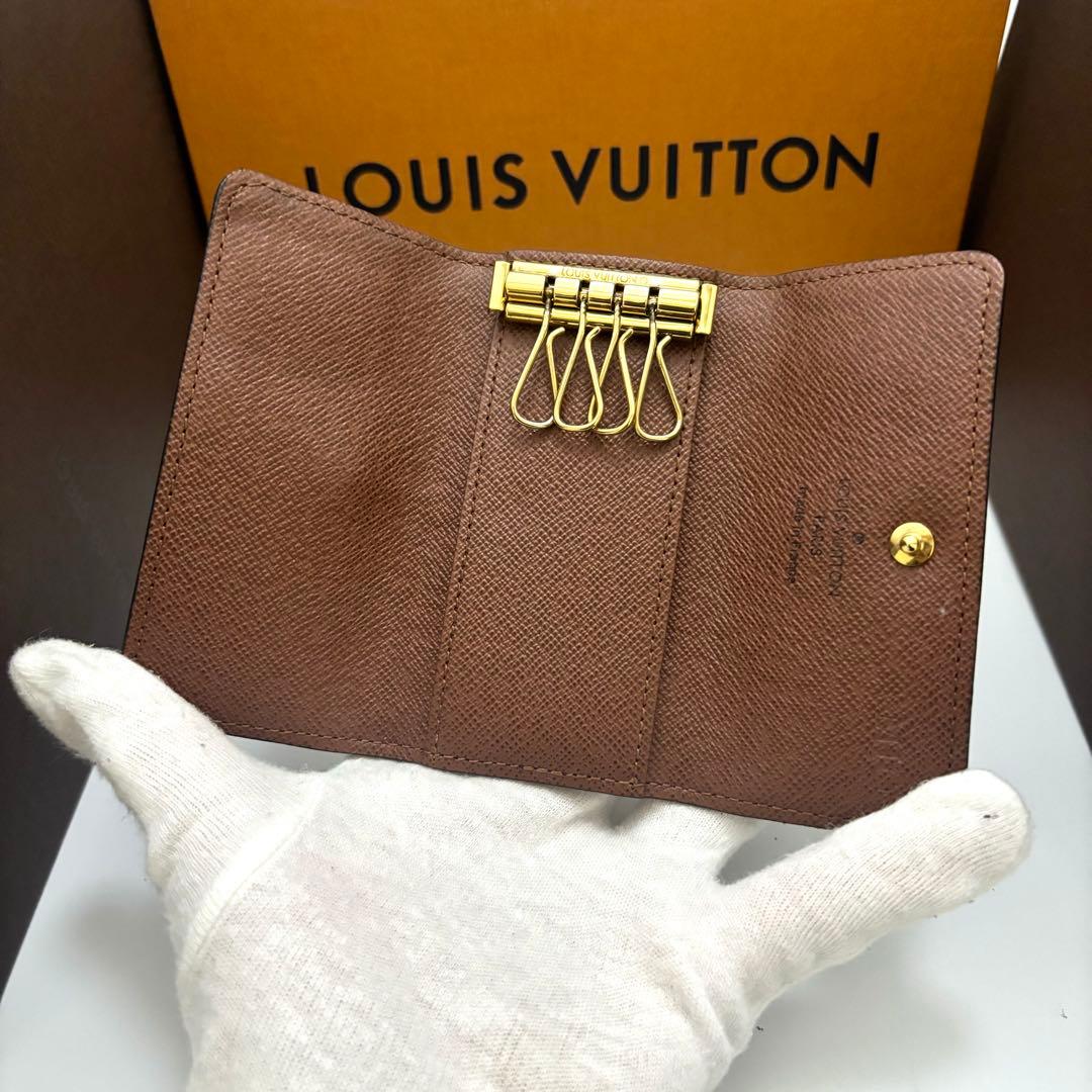 ルイヴィトン　4連キーケース　モノグラム　ミュルティクレ