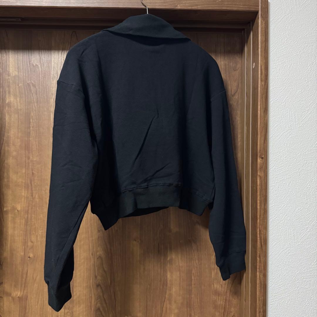 【新品タグ付き】SUIC GOLF ZIPUP SWEATSHIRT 黒 2