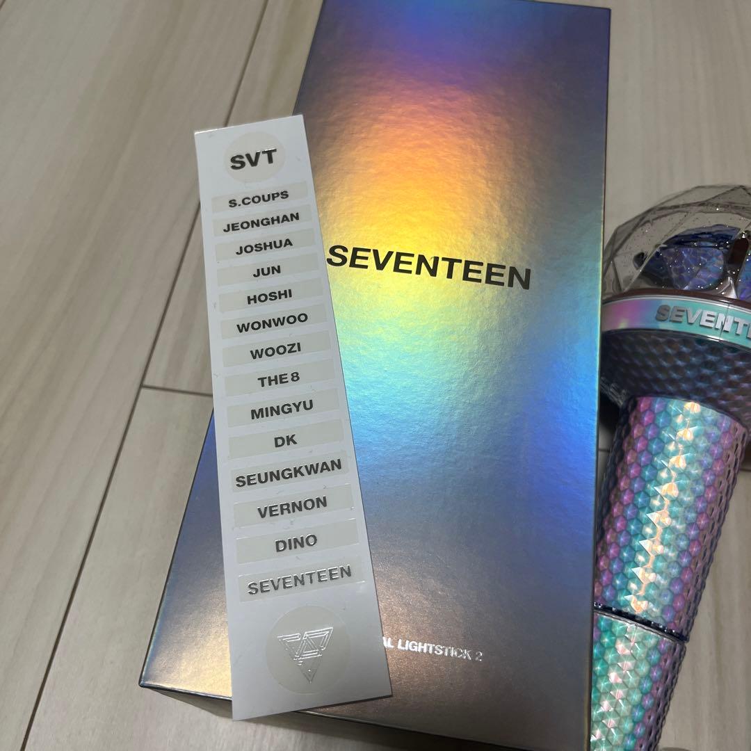 seventeen ペンライト　carat棒 チケットケース