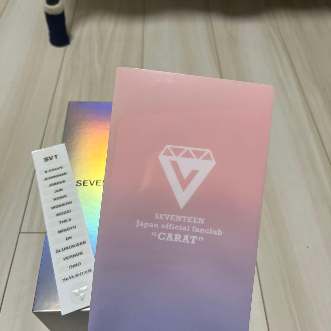 seventeen ペンライト　carat棒 チケットケース