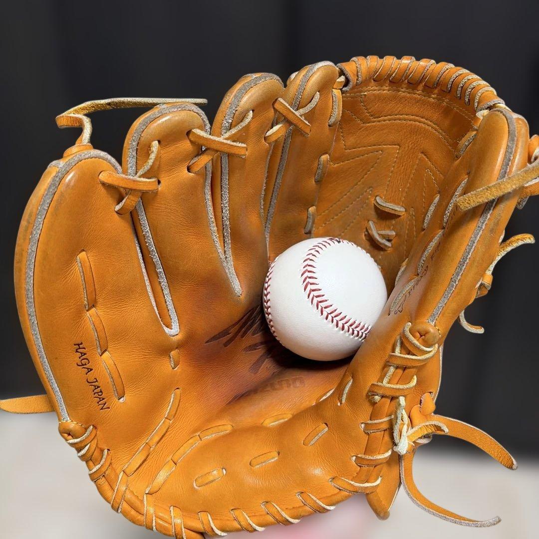 【良品】ミズノプロ オーダー　硬式投手用　グラブ